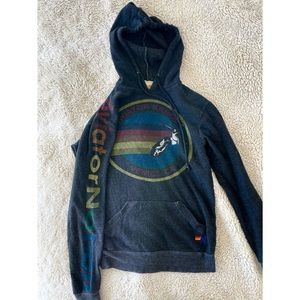 Aviator Nation Charcoal Heather Hoodie UNISEX